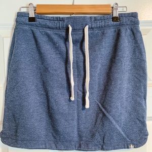 Gap Blue Sweatshirt Skirt